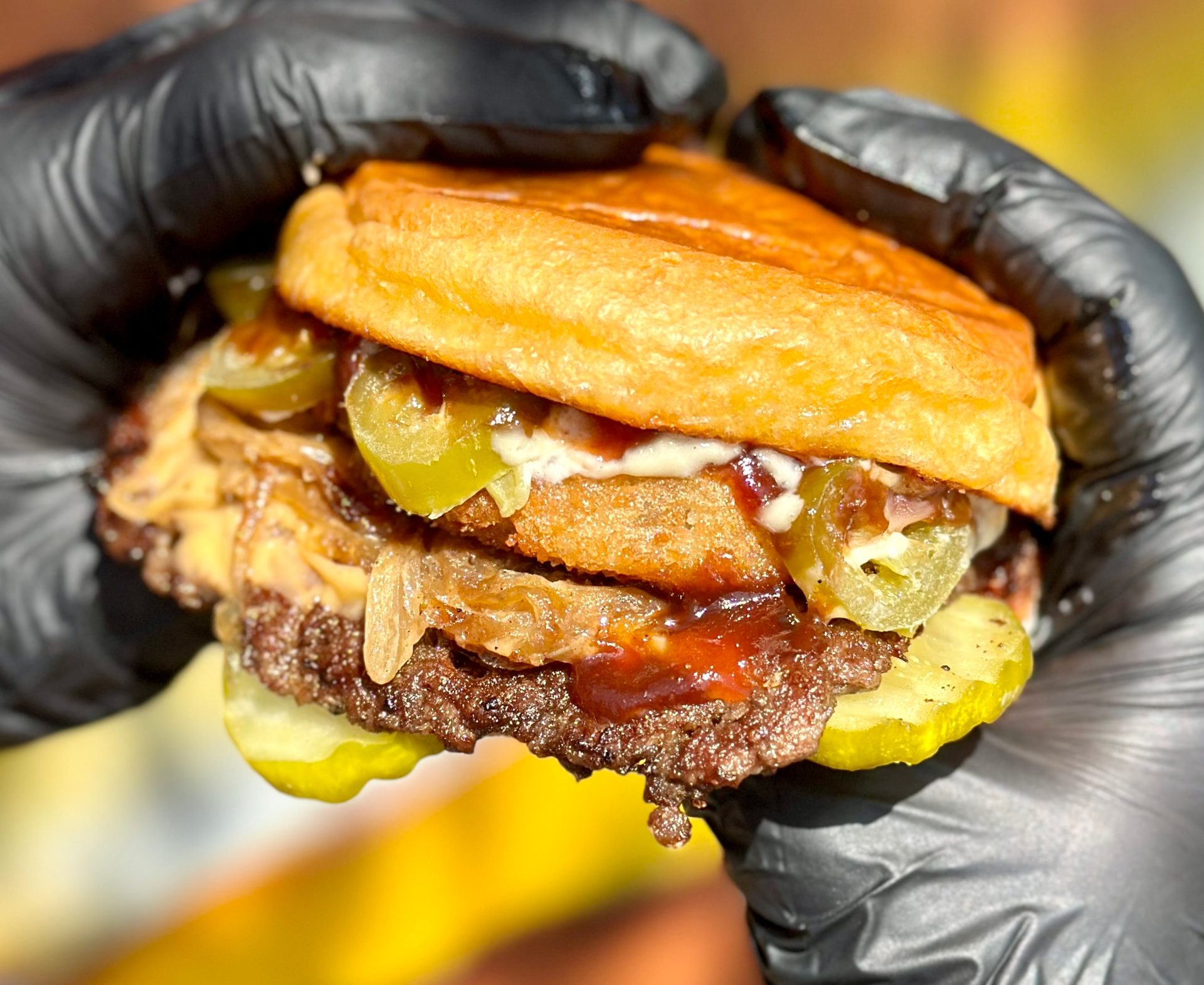 Smash burgers
